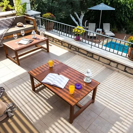 Exclusive Crete Villa Villa Myrrini 3 Bedroom Private Pool Rethymnon * Astérion